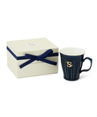 现货日本代购afternoon tea/zakka2016新款字母马克杯咖啡杯礼盒