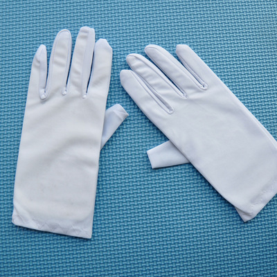 六一舞蹈服装演出服白手套小学生白色手套爵士舞魔术手套儿童手套