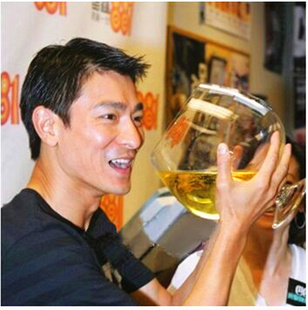 超大号酒吧餐厅KTV娱乐啤酒玻璃杯特大容量个性高脚红酒杯香槟杯