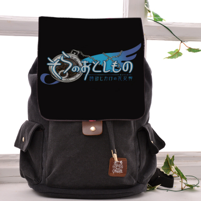 天降之物logo双肩包 伊卡洛斯学生背包书包 旅行休闲包 电脑包