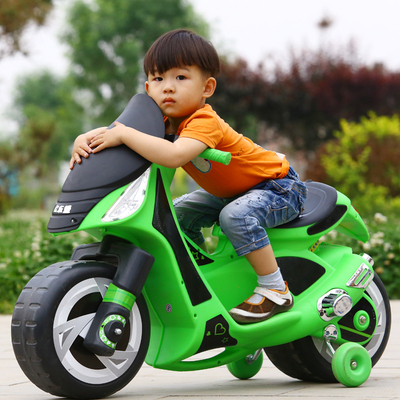 新款儿童电动摩托车大号2.3.4.5.6岁男孩女孩充电电瓶玩具警车