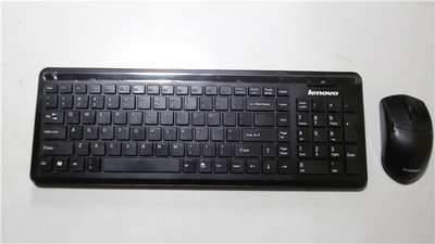 联想KM490B无线键鼠套装 游戏键盘鼠标 手感好2.4GHz无线包邮