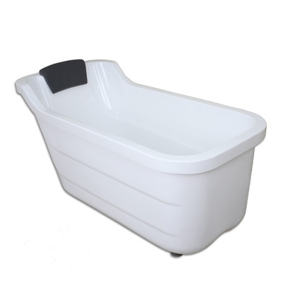 浴缸亚克力贵妃浴缸成人小户型保温浴缸独立日式1.11.2-1.3小浴盆