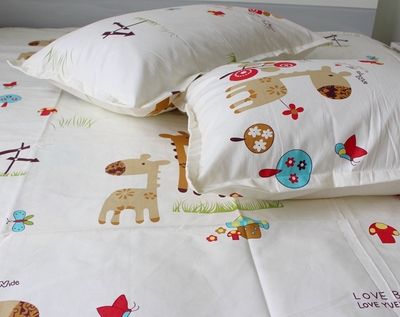 【2.5米宽】纯棉卡通布料面料纯棉儿童宝宝定做床品窗帘夏季透气