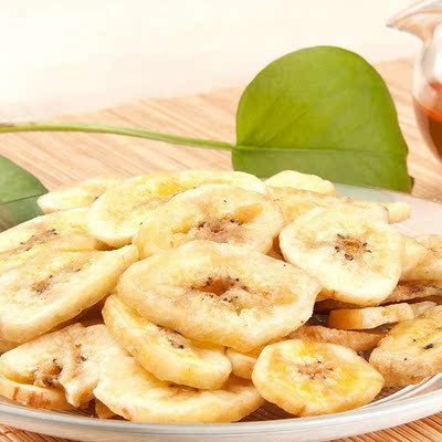 香蕉干香蕉片500g香甜酥脆休闲零食非油炸干果脯蜜饯健康食品