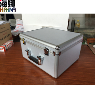 大号铝合金工具箱 手提仪器箱证件箱文件箱产品展示箱杂物收纳箱