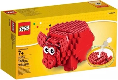 小猪存钱罐乐高Lego 40155玩具香港原装行货生日礼物现货创意系列