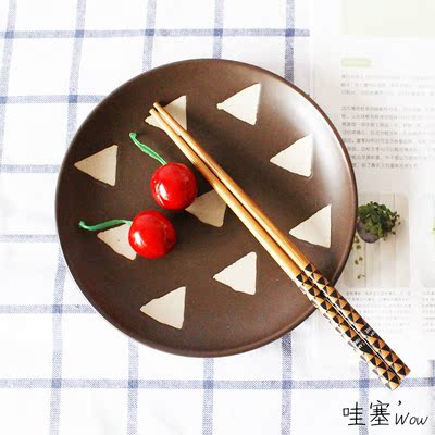 新款创意时尚韩国餐具 造梦机时尚筷子2只装 青壹坊家居竹木筷子