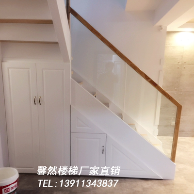 北京实木楼梯,玻璃楼梯定制,别墅复式阁楼梯定制，厂家直销。