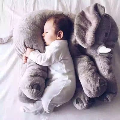 宜家大象毛绒玩具雅特斯托宝宝睡觉抱枕玩偶公仔布娃娃生日礼物女