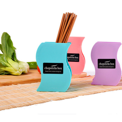 塑料筷子筒沥水筷笼 餐具盒 创意简约厨房用具优质加厚筷筒筷子盒