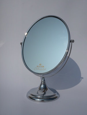 珠宝店镜子柜台专用双面台式化妆首饰试戴眼镜看货镜道具美妆镜子