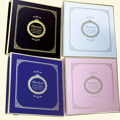 12-16格diy巧克力包装正方形高档精美礼品盒情人节费罗列包装礼盒