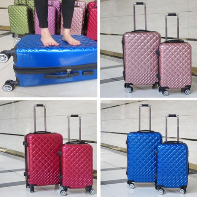 韩版潮流玫瑰金拉杆箱行李箱万向轮 24寸 男女20寸旅行箱子皮箱包