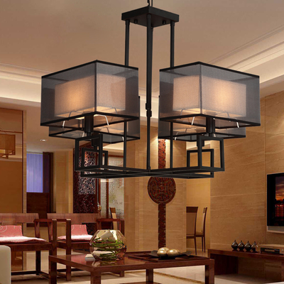 中式吊灯客厅吸顶灯现代简约卧室灯酒店餐厅茶厅创意阳台工程灯具