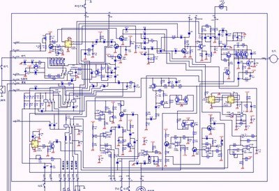 松下YD-500CL4可控硅气保焊电路原理图及电路详细分析维修资料