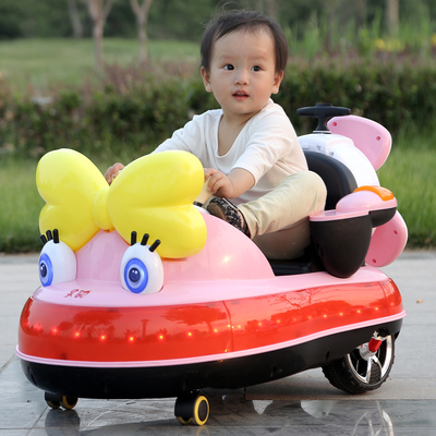 儿童电动车可坐室内摇摆碰碰摩托车玩具车瓦力车平衡早教车宝宝车