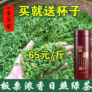 日照绿茶2016新茶叶春茶散装农家特级雪青板栗香高山云雾有机500