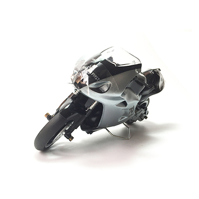 遥控车摩托车玩具仿真模型车充电摩托赛车电动儿童玩具车男孩