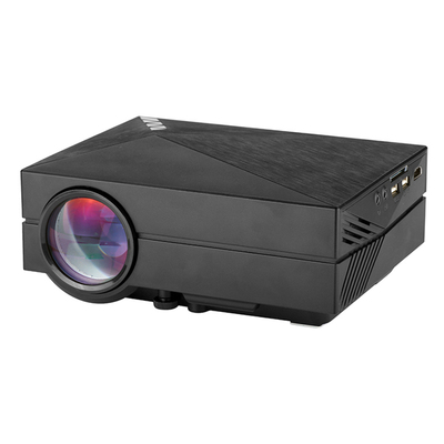几米GM60家用高清1080P投影仪 LED便携迷你微型投影机黑色